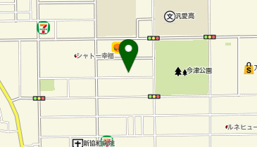 くるっとパーク今津中1丁目の地図画像