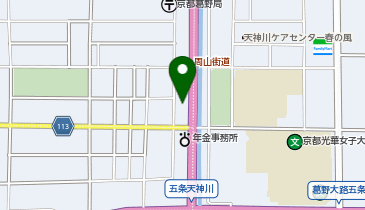 くるっとパーク西京極北大入町の地図画像