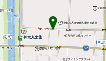 くるっとパーク聖護院川原町の地図画像