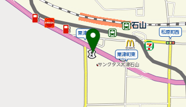 くるっとパーク石山駐車場の地図画像