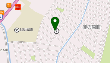 くるっとパーク上牧の地図画像