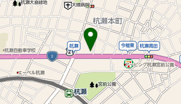 くるっとぱーく杭瀬本町の地図画像