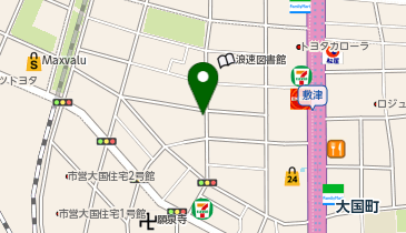 くるっとパーク敷津西第2の地図画像