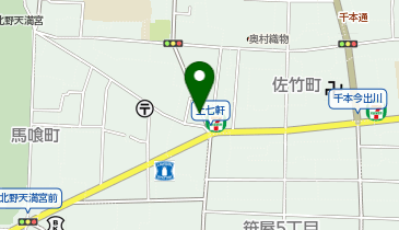 くるっとパーク上七軒駐車場の地図画像