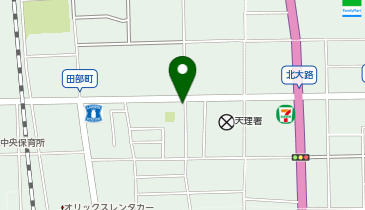 セレパーク天理田部町の地図画像