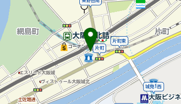 セレパーク大阪城北詰の地図画像