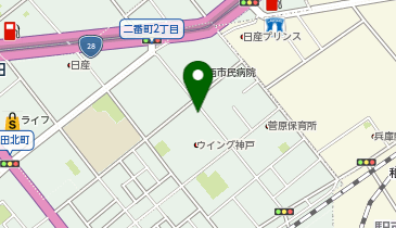 セレパーク御蔵通の地図画像