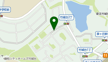 セレパーク泉北竹城台団地第2の地図画像
