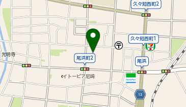 セレパーク尾浜町3丁目の地図画像