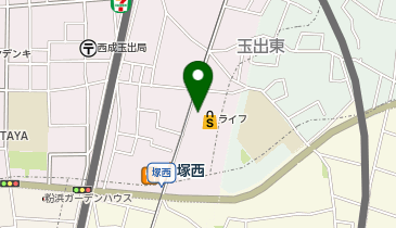 セレパーク ライフ玉出東店の地図画像