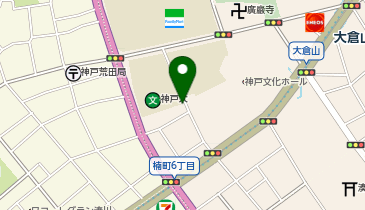 セレパーク楠町の地図画像