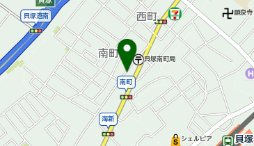 セレパーク貝塚南町(旅籠町)の地図画像