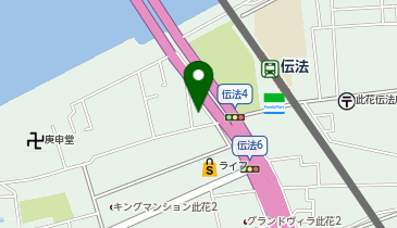 セレパーク伝法駅前の地図画像