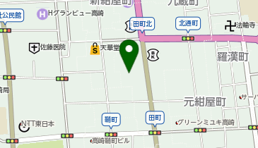 One Park高崎田町の地図画像