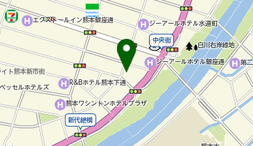 One Park中央街の地図画像