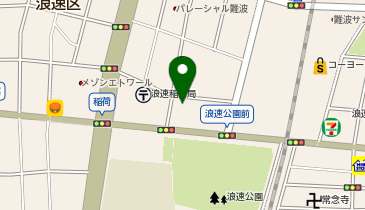 ふくろうパーキング稲荷の地図画像
