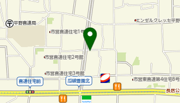 One Park喜連東の地図画像