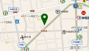 One Park浮田の地図画像