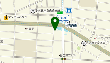 すまいちOne Park平安通の地図画像