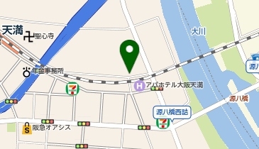 One Park天満橋の地図画像