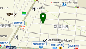 One Park都島北通の地図画像