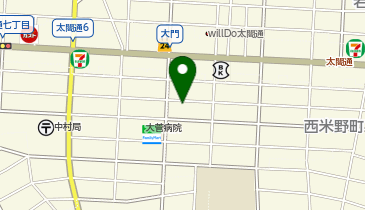 One Park大門第2の地図画像