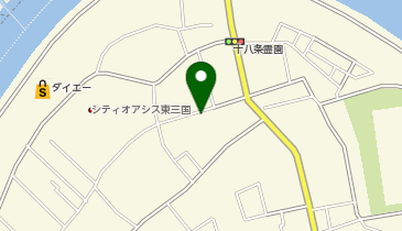 One Park十八条の地図画像