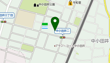 One Park中小田井の地図画像