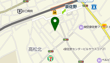 One Park泉佐野駅前第2の地図画像