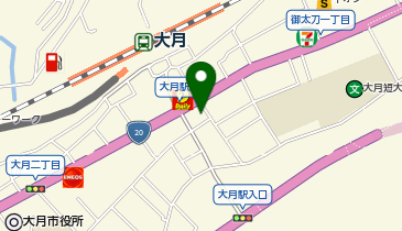 One Park大月第1の地図画像