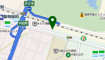 One Park阿倍野旭町の地図画像