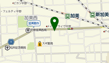 One Park加美鞍作1丁目の地図画像