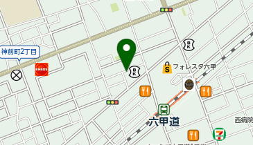 One Park森後町3丁目の地図画像