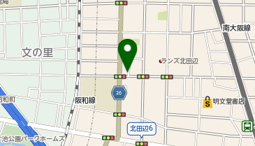One Park北田辺3丁目の地図画像
