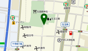 One Park生玉町の地図画像