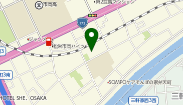 One Park南市岡2丁目の地図画像