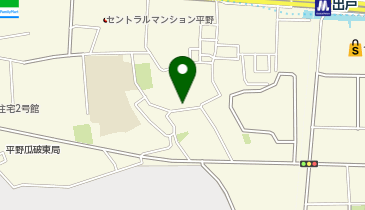 One Park瓜破東2丁目の地図画像