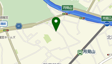 One Park離宮前町の地図画像