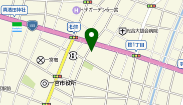 One Park一宮大江1丁目の地図画像