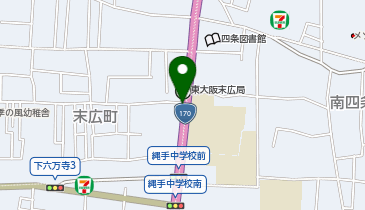 ONE PARK東大阪末広町の地図画像