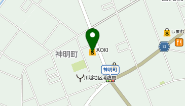 One Park川越神明町第2の地図画像