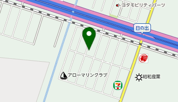 ONE PARK日の出2丁目の地図画像