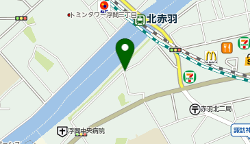ONE PARK赤羽北2丁目の地図画像