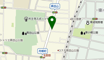 One Park玉造元町の地図画像