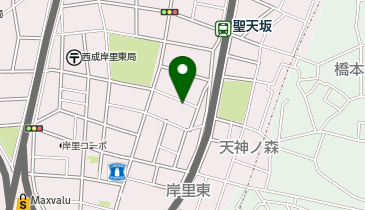 One Park岸里東の地図画像