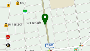 One Park川越南通町の地図画像