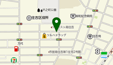 One Park南住吉4丁目の地図画像