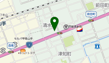 One Park 芦屋清水町の地図画像