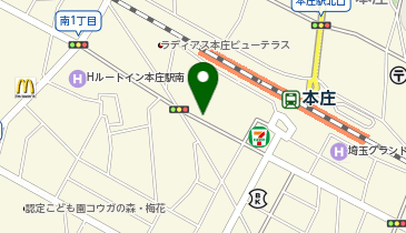 One Park 本庄駅南1丁目の地図画像