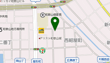 One Park 和歌山北細工町の地図画像